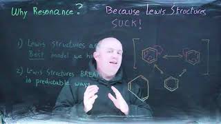 S'21 - Resonance 1 - Resonance exists because Lewis Structures Fail predictably - benzene