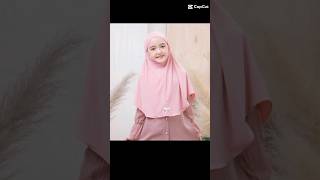 Hijab anak bergo kaos. #shorts #hijabanak