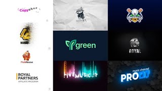 Get 2024's Best Stylized Logo Animations |Trendy Logo Animation | Clean Glossy Logo Animation