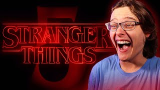 STRANGER THINGS 5 Title Tease REACTION!