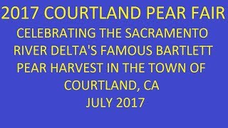 Courtland Pear Fair    2017