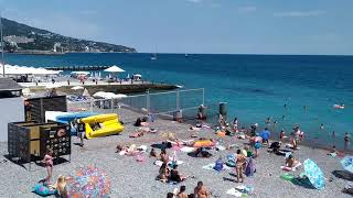 Крым ялта.лето море жара / Crimea Yalta.  summer sea heat 07/17/2020