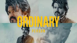 Ordinary Person -   Remix | Thalapathy Vijay | Anirudh |