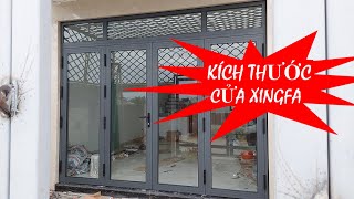 TƯ VẤN CHỌN KÍCH THƯỚC CỬA NHÔM XINGFA CHUẨN LỖ BAN