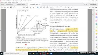 PROPRIEDADES DOS MATERIAIS: RESISTÊNCIA AO DESGASTE