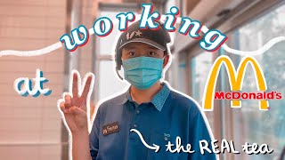 WORKING AT MCDONALD'S AT 16 VLOG / a day in my life + what it's like as a McDonald's worker