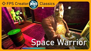 Space Warrior (2016) | A rare glimpse at FPSC X10 | FPS Creator Classics