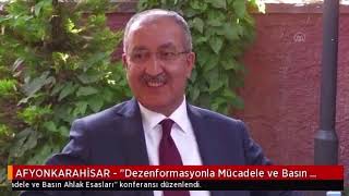 Dezenformasyonla Mücadele ve Basın Ahlak Esasları Konferansı