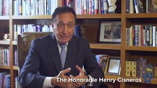 The Honorable Henry Cisneros Honors Frank Herrera Jr