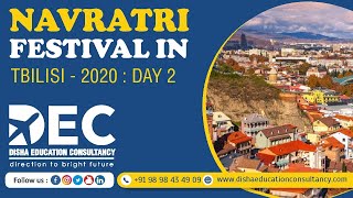 NAVRATRI IN TBILISI DAY 3 | GARBA 2020 | MEDICAL STUDENTS | DISHA EDUCATION CONSULTANCY- 9898434909