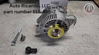 FIAT Spider 95 AMP Alternator installation - Auto Ricambi