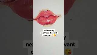 🗣️"Do u want a lip drawing tutorial"💘 🐣#shorts #artist#creative