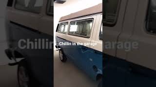 Vanlife in a garage!