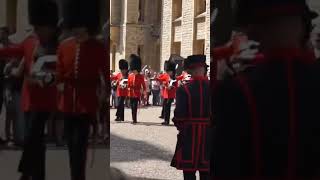 Changing of the Royal Guard Tower of London UK