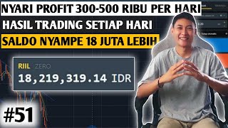 CARA CEPAT DAPAT PROFIT 300 RIBU DARI TRADING (#51)