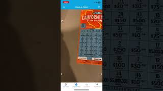 $500 Winner on $20 California State Riches Calottery Scratcher HD.