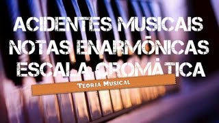 #Aula 2 - Acidentes Musicais, Notas Enarmônicas e Escala Cromática ''Iniciantes''