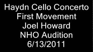 Haydn Cello Concerto in C Major 1st Movement