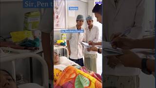 The Hospital is running with an intern pen | Entertainment |Health Sector #nursing #shorts #viral