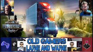 LIVE STREAM Co-Op | Several Mishaps | American Truck Simulator Winter Wonderland Deliveries and More