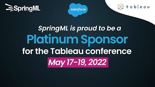 Tableau Conference 2022 | Teaser | SpringML | Platinum Sponsor