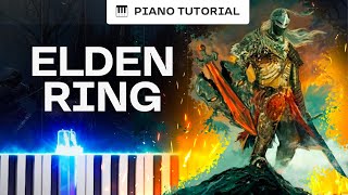 Elden Ring - Menu Theme - Piano Tutorial