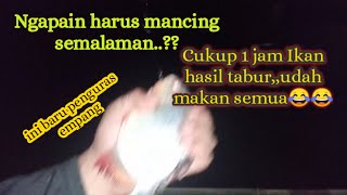 "WAJIB PAKAI INI BROO"Mancing Bawal malam hari pasti dapat banyak,umpan jitu ikan bawal