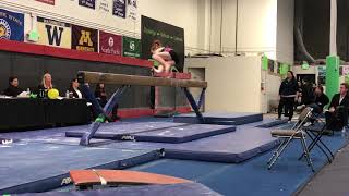 High Skills Clinic 2017 Level 10 Beam Routine (timer Dismount)