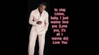 Tank - Wanna Love You With Lyrics