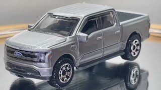 John316diecast new Matchbox 2022 Ford F-150 Lightning Silver #84 84/100