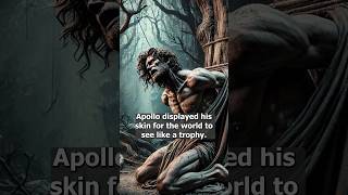 APOLLO skinned him ALIVE?! #apollo #greekculture #greekgods #greekmythology #punishments #fyp