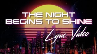 LIQUID MODERN - LYRIC VIDEO "THE NIGHT BEGINS TO SHINE" (Teen Titans Go! Cover)