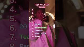 Top 10 Lil Uzi Songs  #rap #hiphop #liluzi #music #luvisrage3 #concerts #rapper