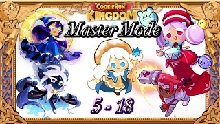 How I Beat 5-18 || Master Mode ||  Cookie Run Kingdom