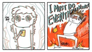 Artist Creates Relatable Comics Illustrating Her Gaming Habits, General Ineptitude At Life