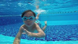 Gopro swimming pool adventure.