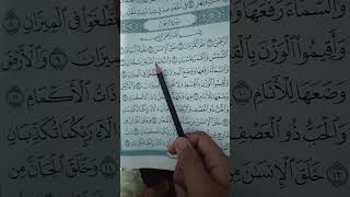 Surah Ar Rahman #quran #shorts #viral #foryou #trending