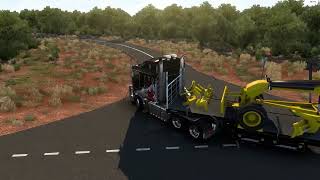 American Truck Simulator Kenworth K200 Aussie map PT 1