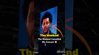 The Weeknd Sent His Fans Home…