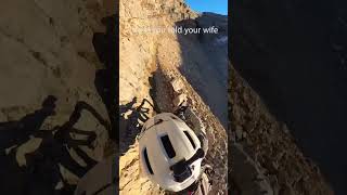 YOU BETTER NOT DIE 😱 #biking #mountains #dangerous #reel