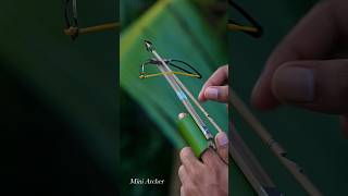 Bamboo Craft with Mini Crossbow #bamboo #slingshots #Diy #Bambooidea