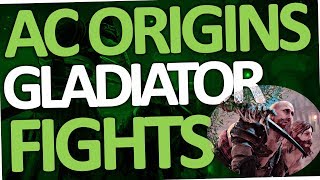 Assassin's Creed Origins - How to find Arena location and unlock + start Gladiator fights (AC)