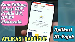 Aplikasi M-Pajak Baru Dari DJP