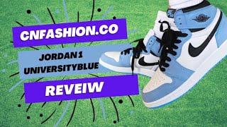 Best Jordan 1 University Blue Reps | CnFashion.co | Rep Review + On Foot!!