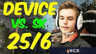 device |Astralis| POV 1440p@60fps | 25/6 vs. SK @ ECS Season 2 Finals