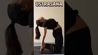 Ustrasana yoga -Reduce cholesterol level and heart disease #shortsfeed  #doctor