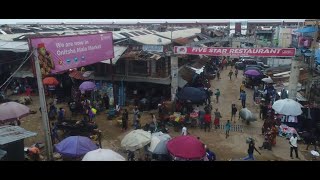 AERIAL /DRONE VIEW OF ONITSHA MAIN MARKET