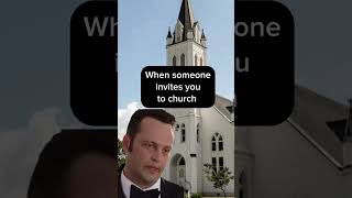 I’m busy that day! #vincevaughn #church #invite #pastor #sunday #capcut #memes #shorts