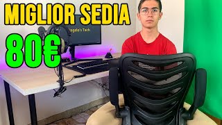 MIGLIOR SEDIA DA GAMING 80€ - Angelo's Tech