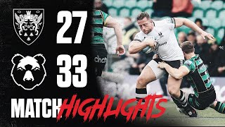 BEARS EDGE THRILLER AT THE GARDENS! | Highlights: Northampton Saints vs Bristol Bears